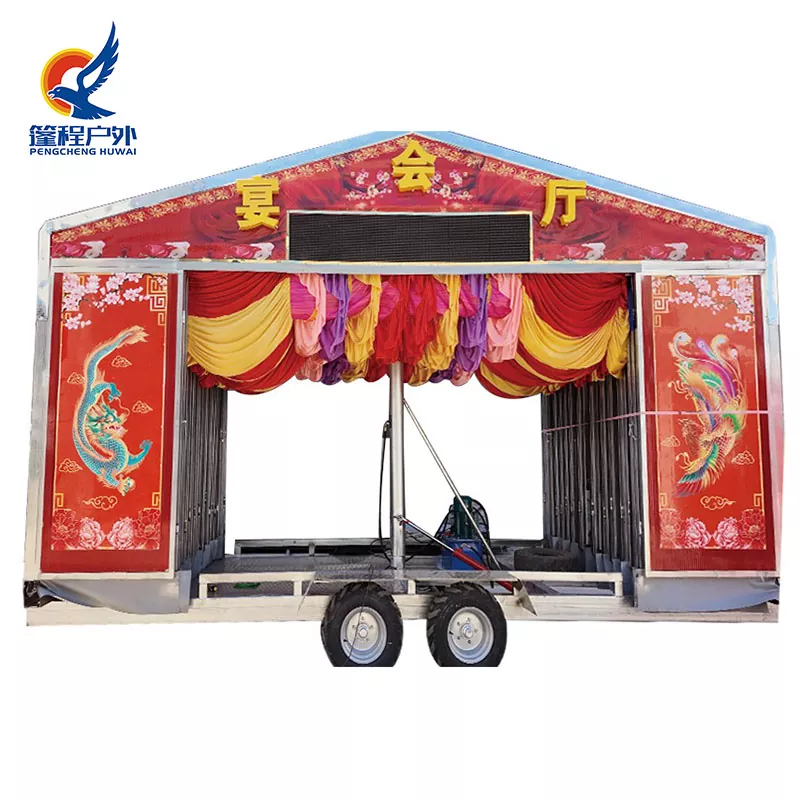 Електрическа пуш-дърпаща палатка